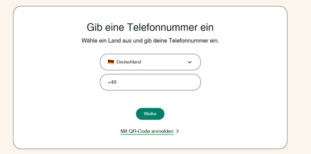 anleitung telefonnummer
