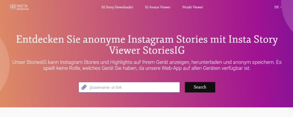 Insta Story Viewer Vergleich