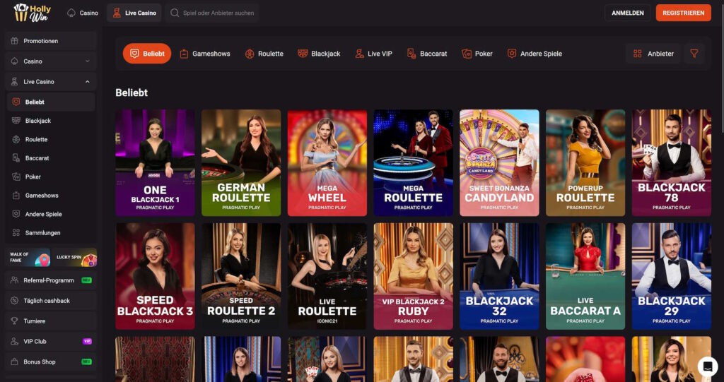Hollywin 3 Hollywin Live Casino